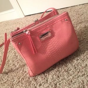 Nine West coral crossbody bag!